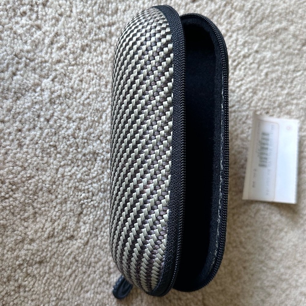 Black and White Checkered Hard Shell Case Oakley